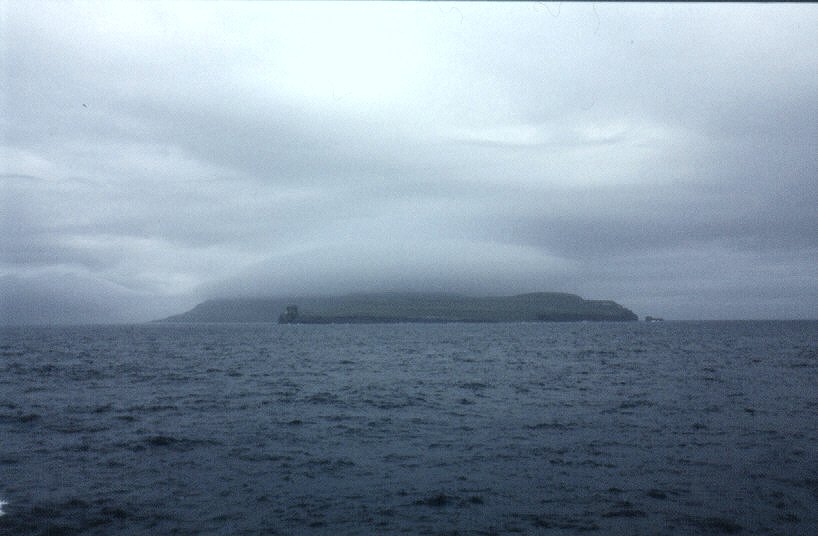 Färöer im Nebel